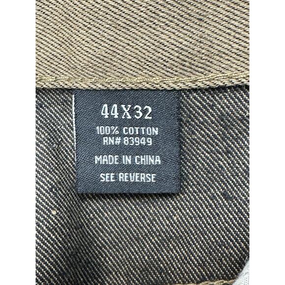 Ablanche New York Mens Brown Jeans 44x32 (31) 100% Cotton Casual Workwear - Picture 7 of 16